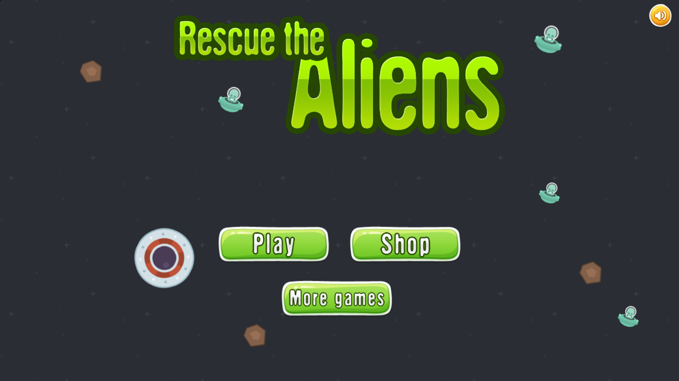 Brave the Asteroid Storm and Save the Aliens in Rescue the Aliens